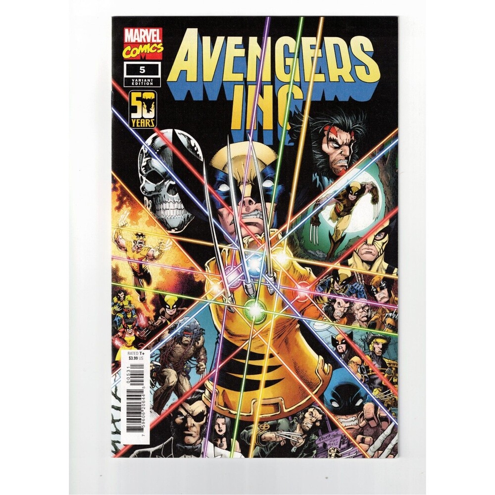 Avengers Inc #5 NM ORIGIN OF ULTRON 12 Wolverine Homage COMIC BOOK